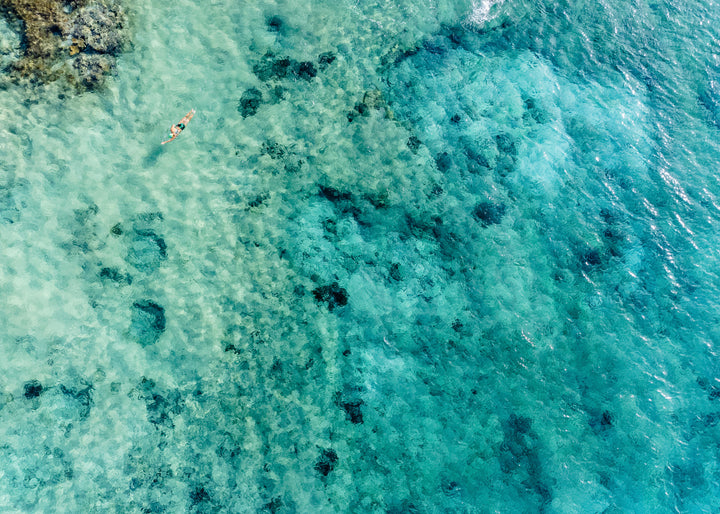 Swimming in Cozumel