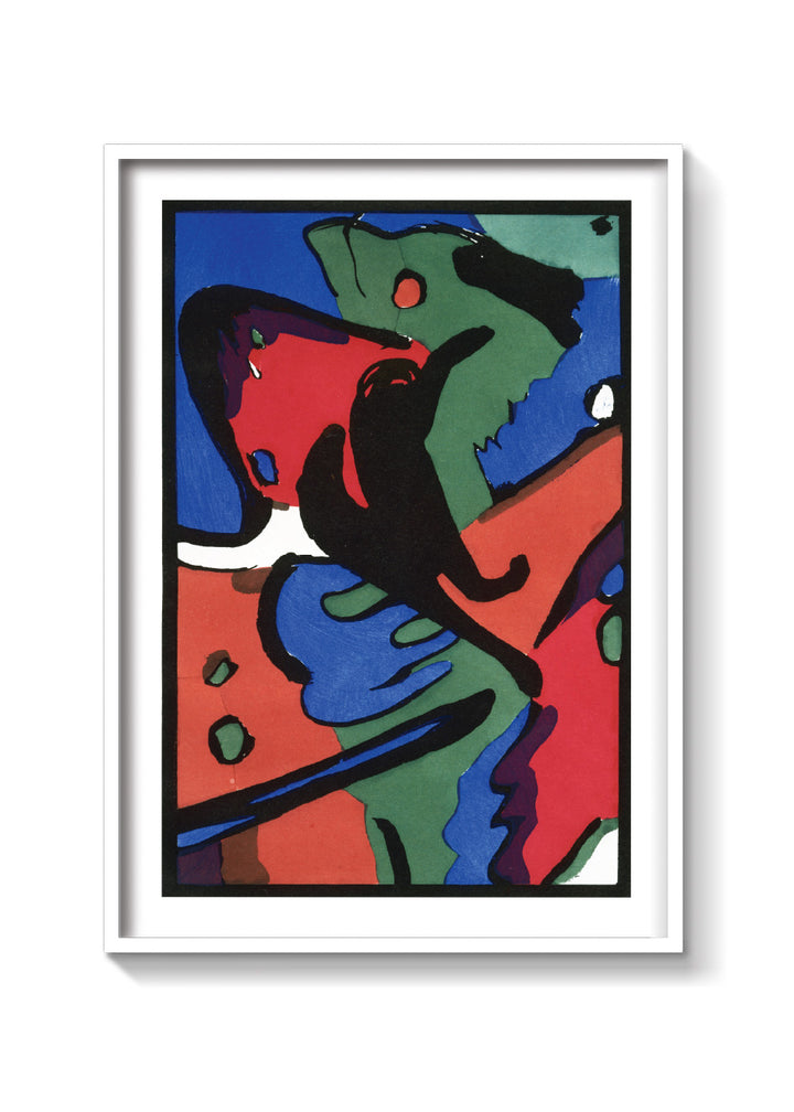 EL JINETE AZUL - Kandinsky