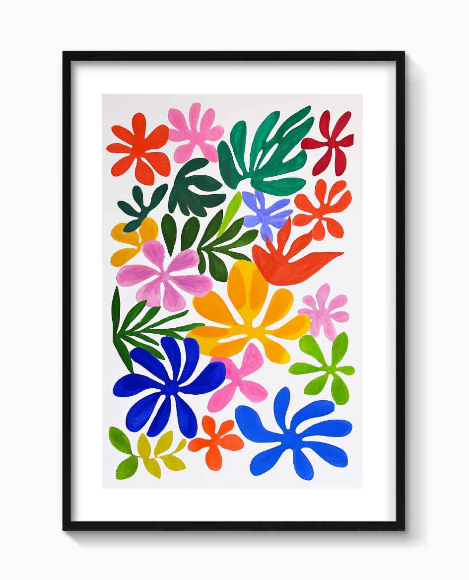 FLORES DE COLORES No. 1