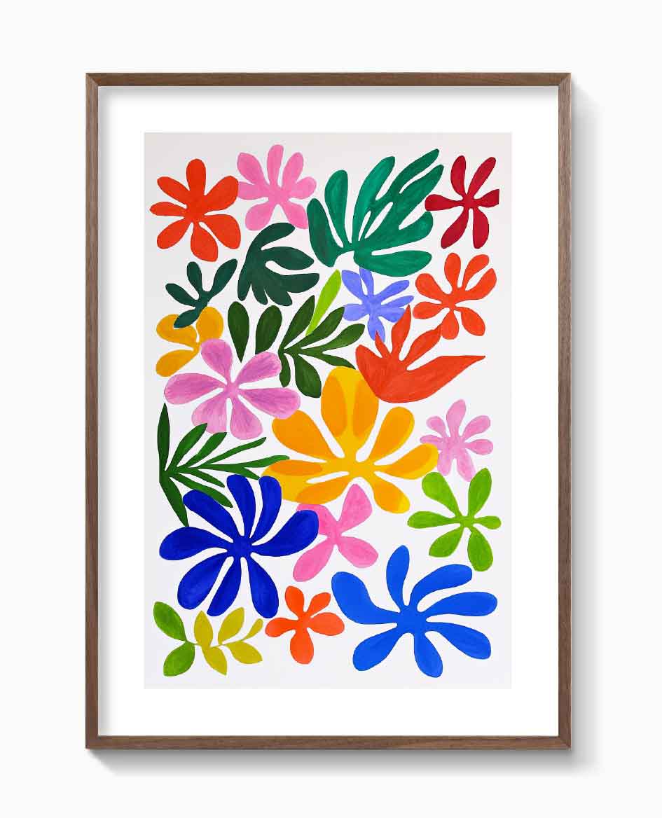 FLORES DE COLORES No. 1