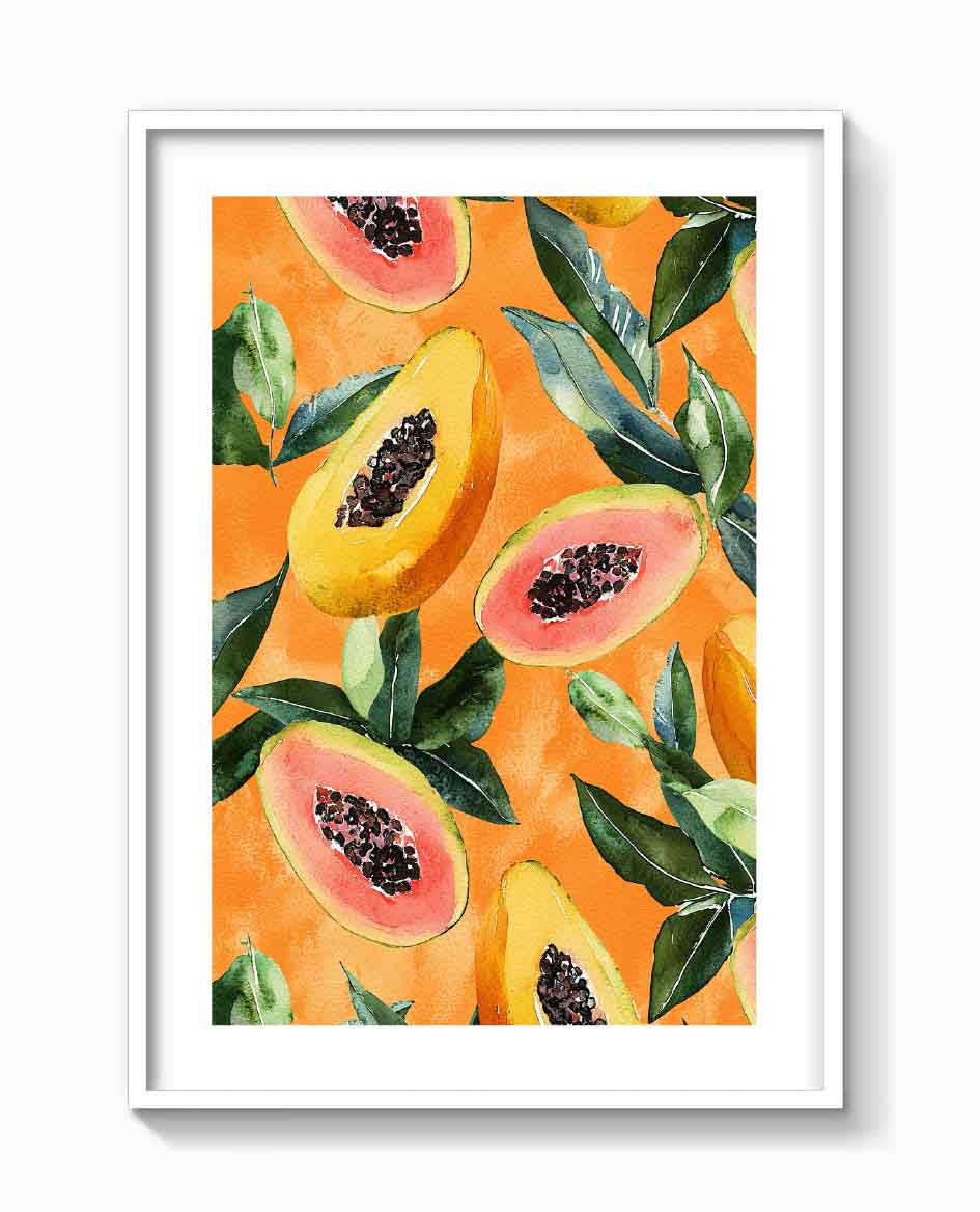 PAPAYA & HOJAS